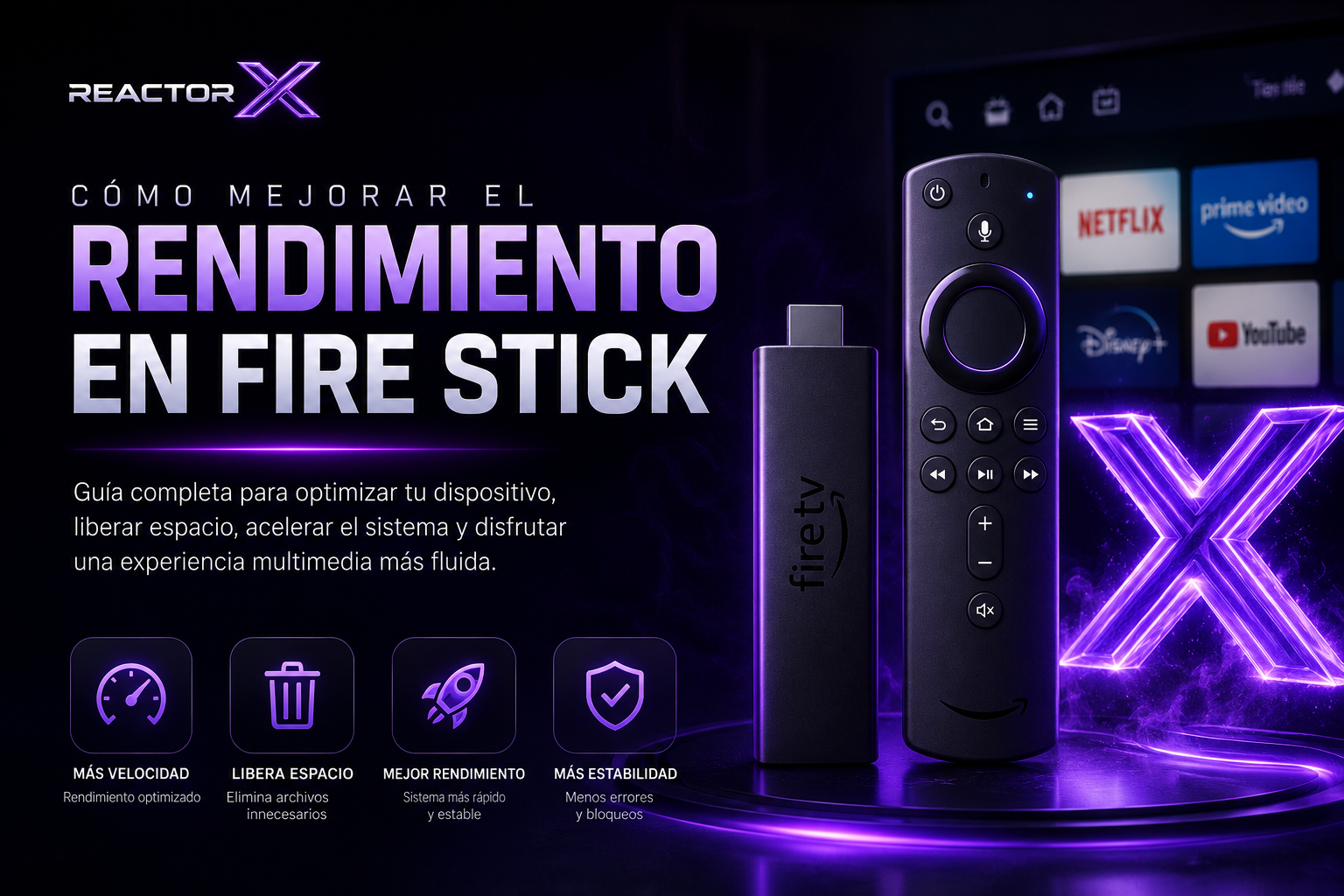 Mejorar rendimiento en Fire Stick