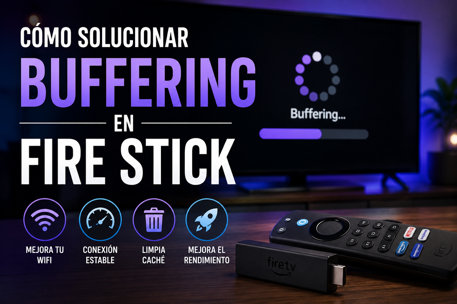 Cómo solucionar el buffering en Fire Stick